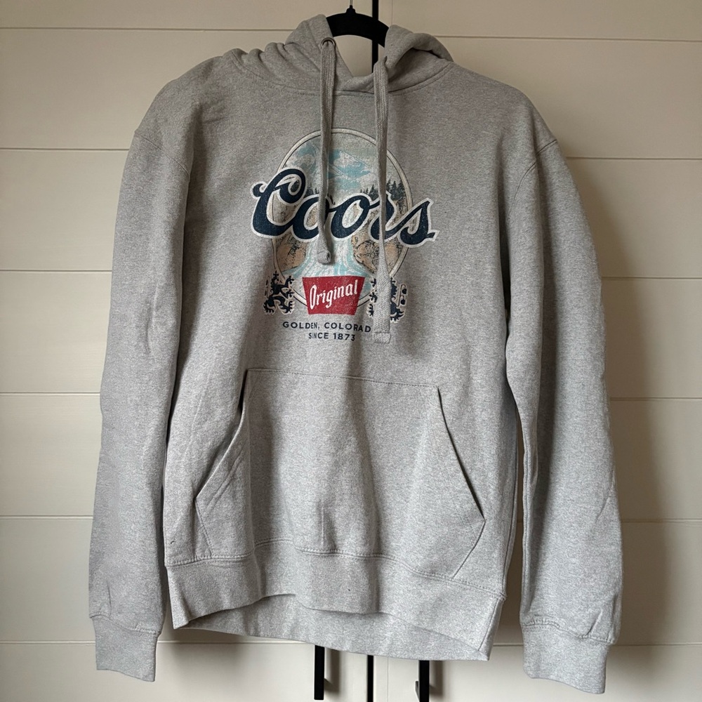 Coors Original Gray Hoodie for Men